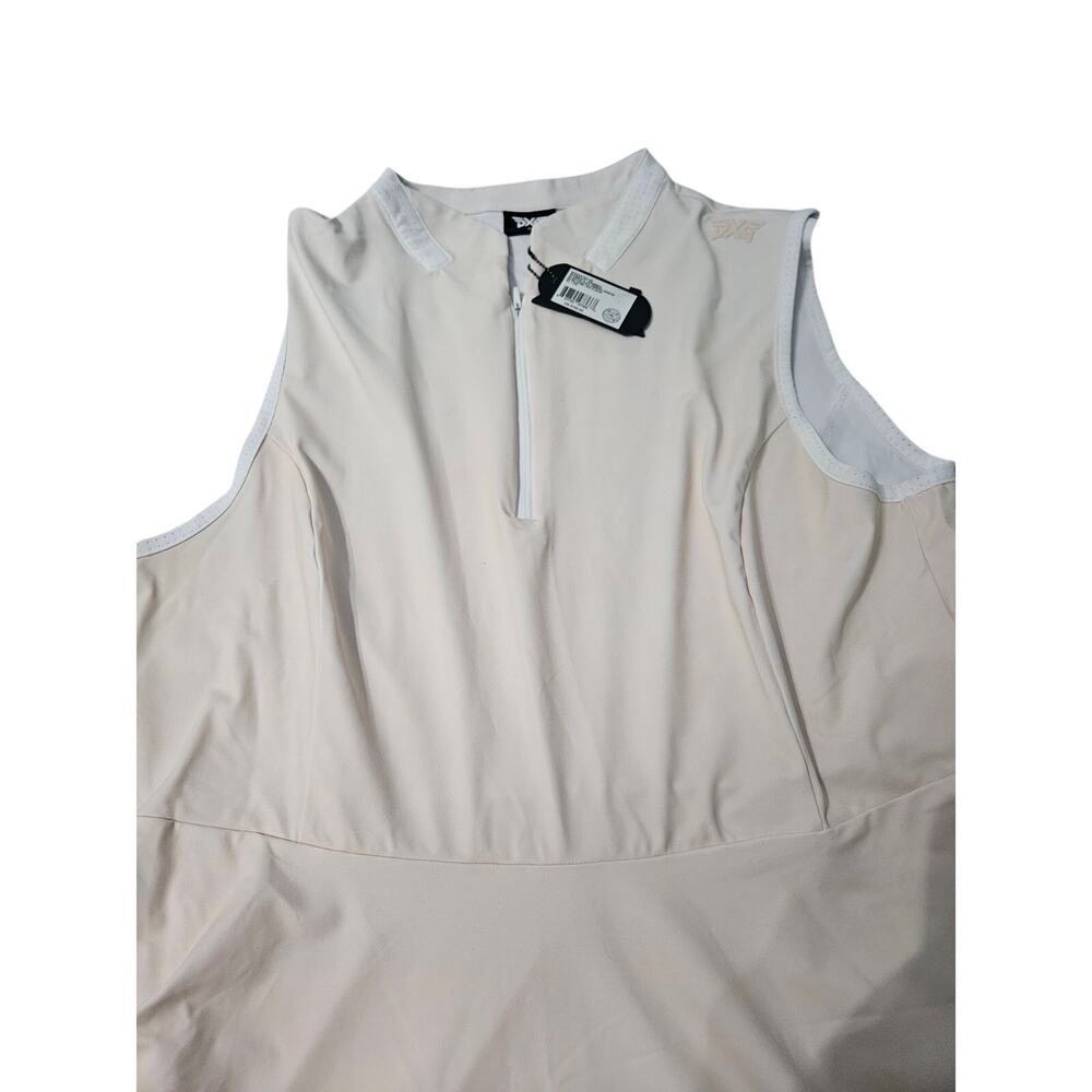 PXG Womens Golf Dress Peach White Size XL